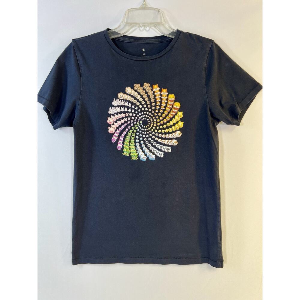 Vintage Rare Apple Computers Emoji‎ Single Stitch T-Shirt Sz XS